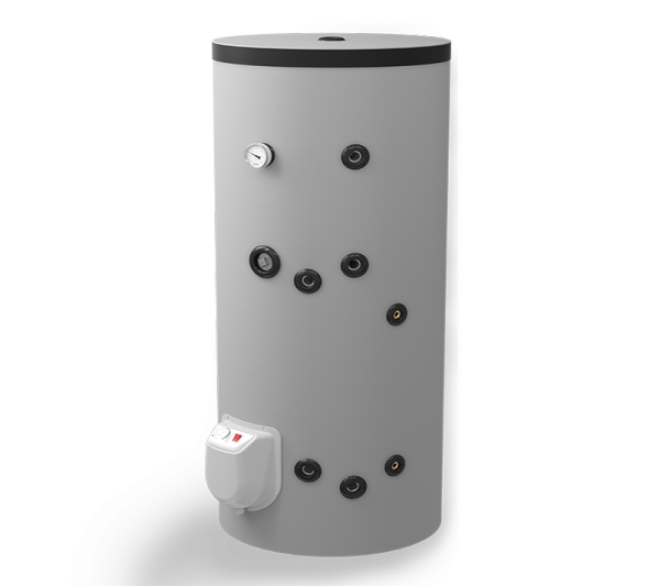 Euroinstal Boiler termoelectric Eldom, 200 L, cu o serpentina si rezistenta electrica, pe pardoseala, 3000 W - Pretul care iti convine
