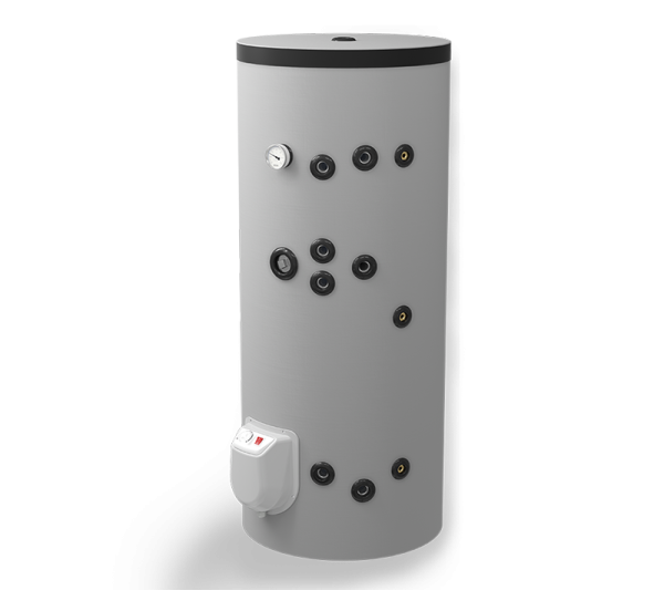 Euroinstal Boiler termoelectric Eldom, 200 L, cu doua serpentine si rezistenta electrica, pe pardoseala, 3000 W - Pretul care iti convine
