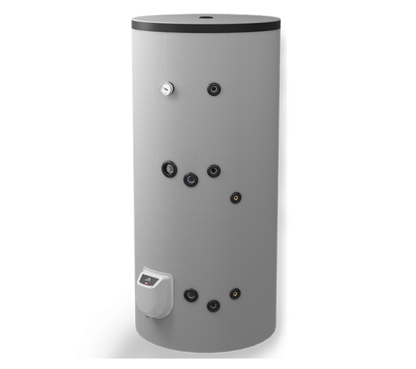 Boiler termoelectric Eldom, 500 L, cu o serpentina si rezistenta electrica, pe pardoseala, 9000 W
