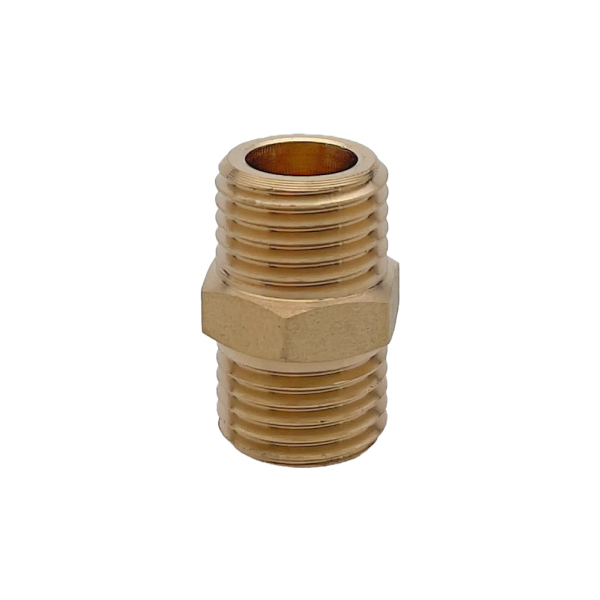 Niplu alama, FE-FE, 1/4”, CH1210