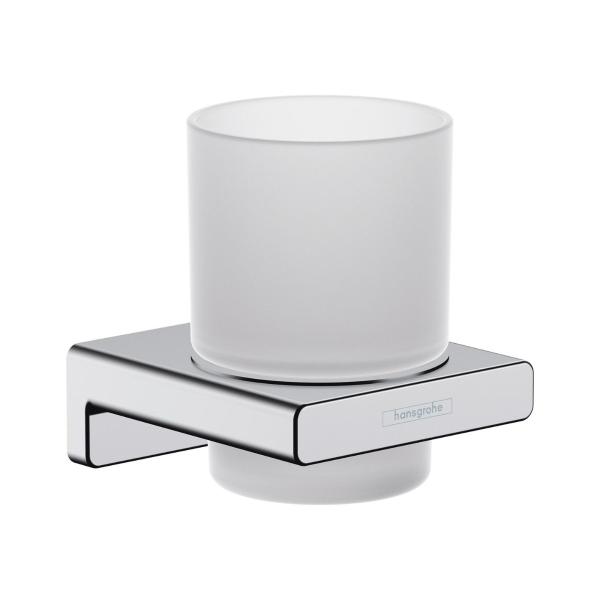 Pahar baie cu suport Hansgrohe AddStoris 41749000