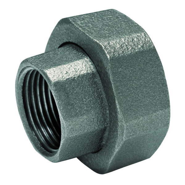 Racord semiolandez Ferro SG17, pentru pompa de circulatie, fonta, set 2 buc, 1 1/2" x 1"