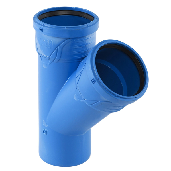 Ramificatie PP, pentru scurgere, fonoabsorbanta, D 110 x 110 mm, 45 grade