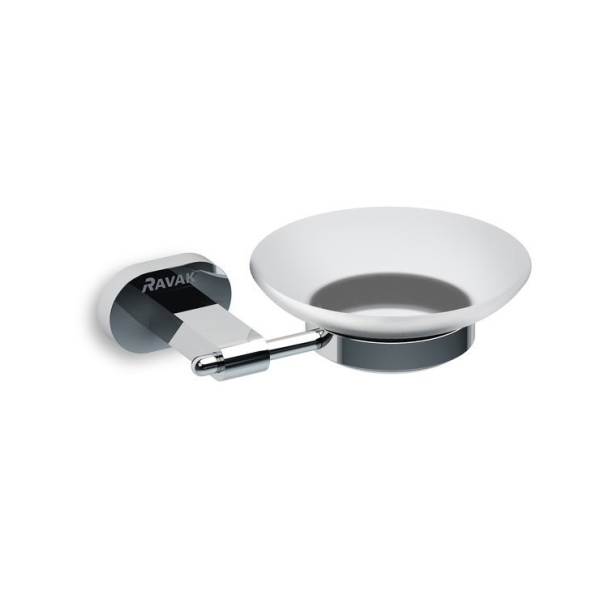 Savoniera Ravak Concept Chrome X07P187, metal + sticla

