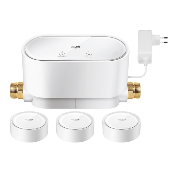 Set senzori apa Smart Grohe Sense Guard, 1 baza + 3 senzori, 22502LN1