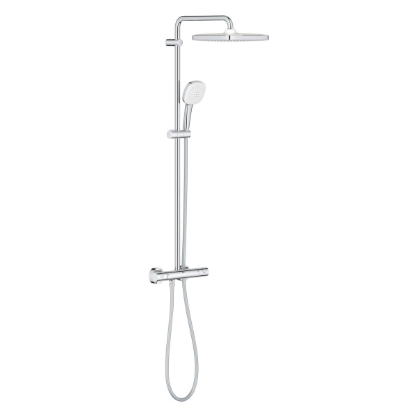 Sistem dus Grohe Tempesta System 250 Cube 26689001, baterie termostatata