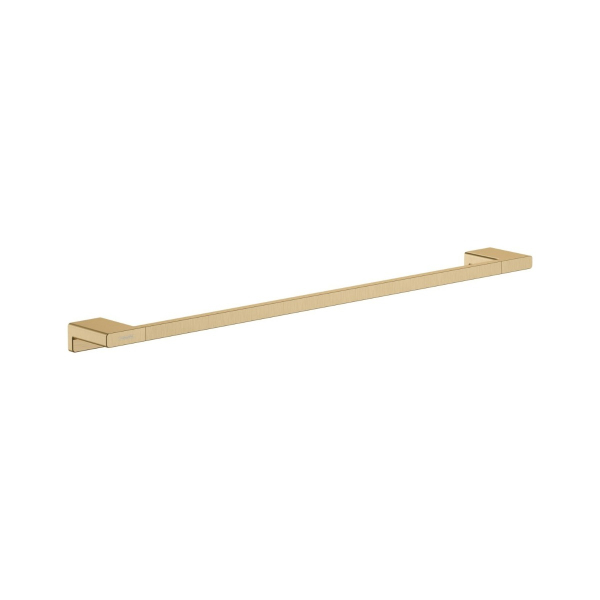 Suport prosop baie Hansgrohe AddStoris 41747140, tip bara, finisaj bronz periat