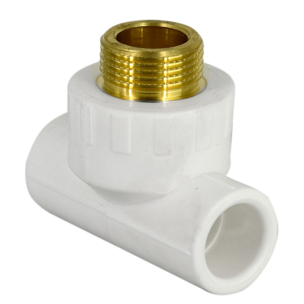 Teu PPR, FE, D 25 mm x 1/2", alb
