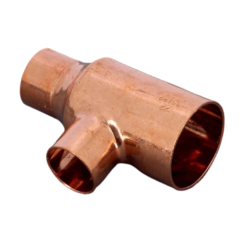 Teu redus, cupru, D 35 x 22 x 22 mm, 95130